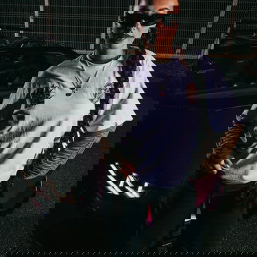 Тениска BAPE BAPE® x FOOTSHOP - Scribble Logo Tee UNISEX White Бяло | 001TEL721323MWHT, 11