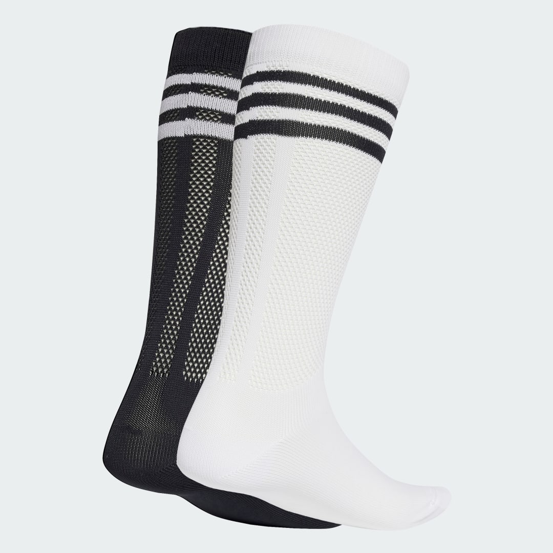 Чорапи adidas Performance Textured Crew Socks (2 Pairs) Бяло | JC8626, 0