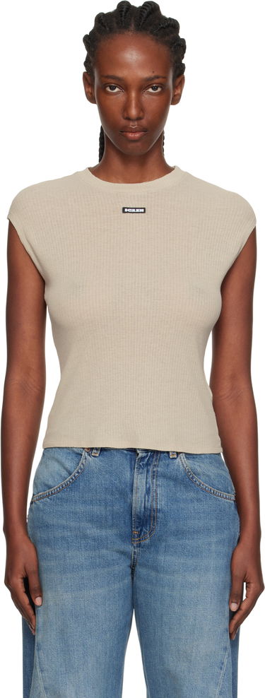 Тениска Ksubi Ksubi Staple Short Sleeve T-Shirt Бежово | WPF25TE014, 0