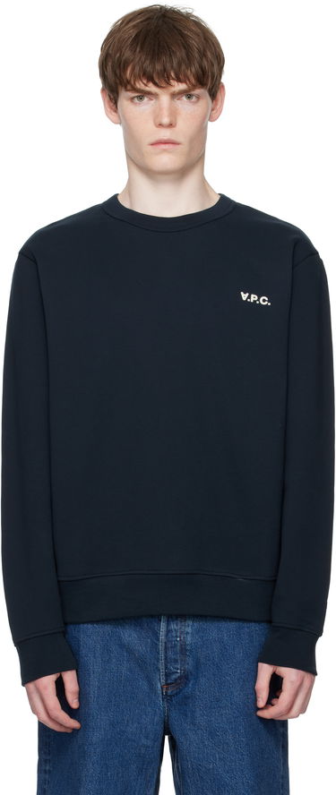 Суитчър A.P.C. Boxy Petit 'VPC' Sweatshirt Тъмно синьо | COHBR-H27916, 0