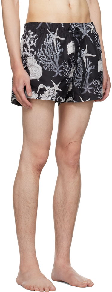 Бански Versace Versace Barocco Sea Print Swim Shorts Черно | 1016217_1A11347, 1