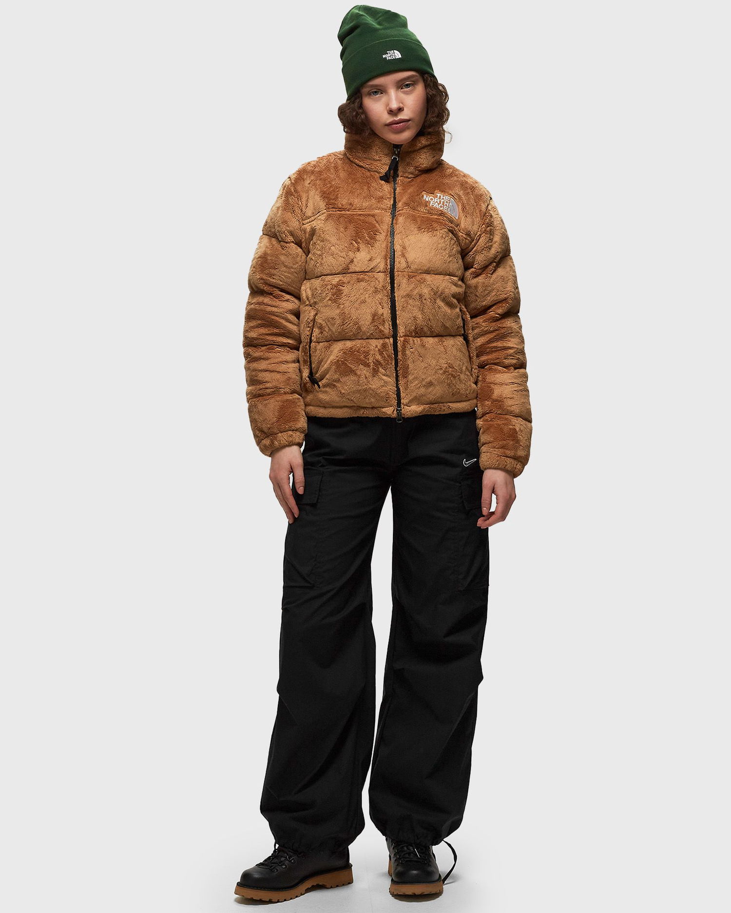 Пухо яке The North Face Versa Velour Nuptse Jacket Кафяво | NF0A84F9I0J1, 1