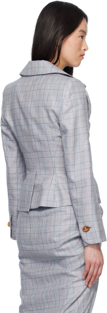 Комплект Vivienne Westwood Vivienne Westwood Drunken Prince of Wales Check Blazer Синьо | 1401007G-W013L-, 2