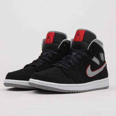 Кецове и обувки Jordan Air Jordan 1 Mid Черно | 554724-060, 1