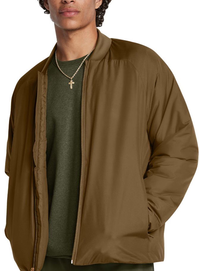 Яке бомбър Under Armour Unstoppable Insulated Bomber Jacket Кафяво | 1388903-498