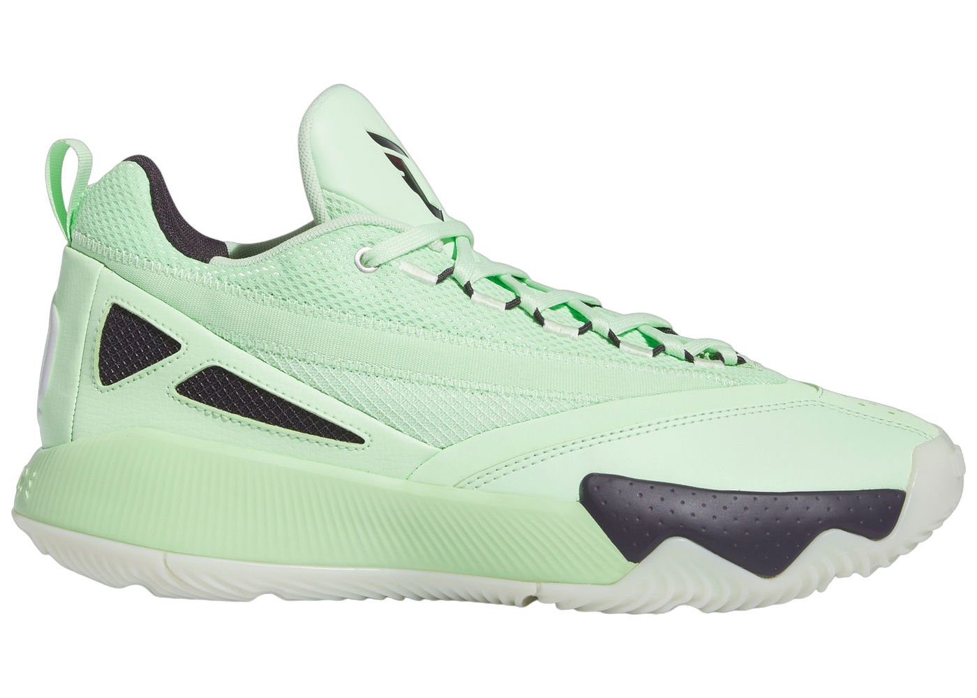 Кецове и обувки adidas Performance Dame Certified 2 Low Semi Green Spark Aurora Black Cloud White Зелено | IE7790, 0