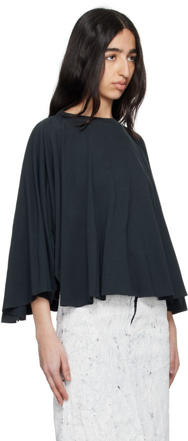 Пуловер Maison Margiela MM6 Maison Margiela Jersey Batwing Top Черно | S62NH0038 M20115, 1