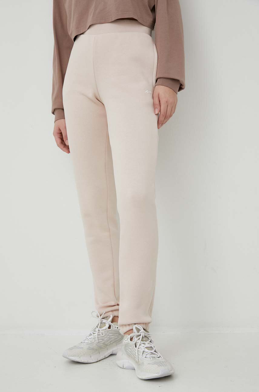 Спортни панталони Reebok Sweatpants Бежово | IC3502, 0