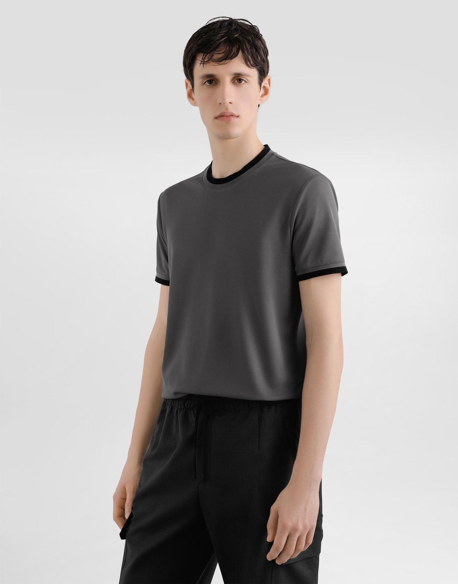 Тениска Dolce & Gabbana Dolce & Gabbana Jersey T-Shirt Сиво | G8SW4THU7VEN0352, 1
