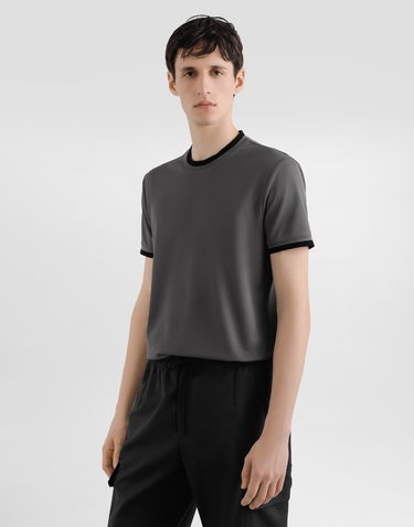 Тениска Dolce & Gabbana Dolce & Gabbana Jersey T-Shirt Сиво | G8SW4THU7VEN0352, 1