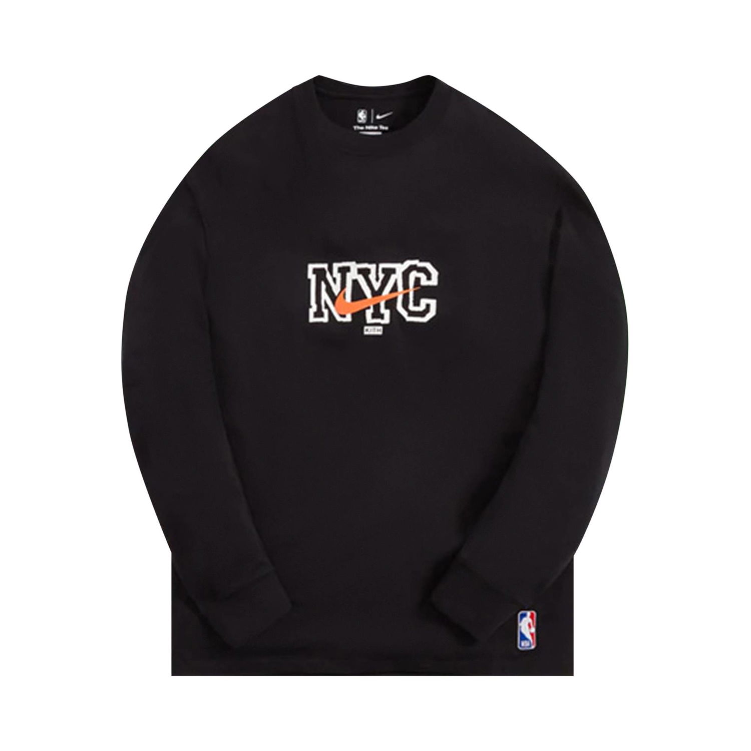 Тениска KITH & Nike For New York Knicks Tee Черно | DA1634 010, 1