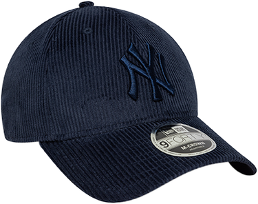 Шапка с козирка New Era New York Yankees MLB 9Forty Corduroy Baseball Cap Тъмно синьо | 60758926-410, 3