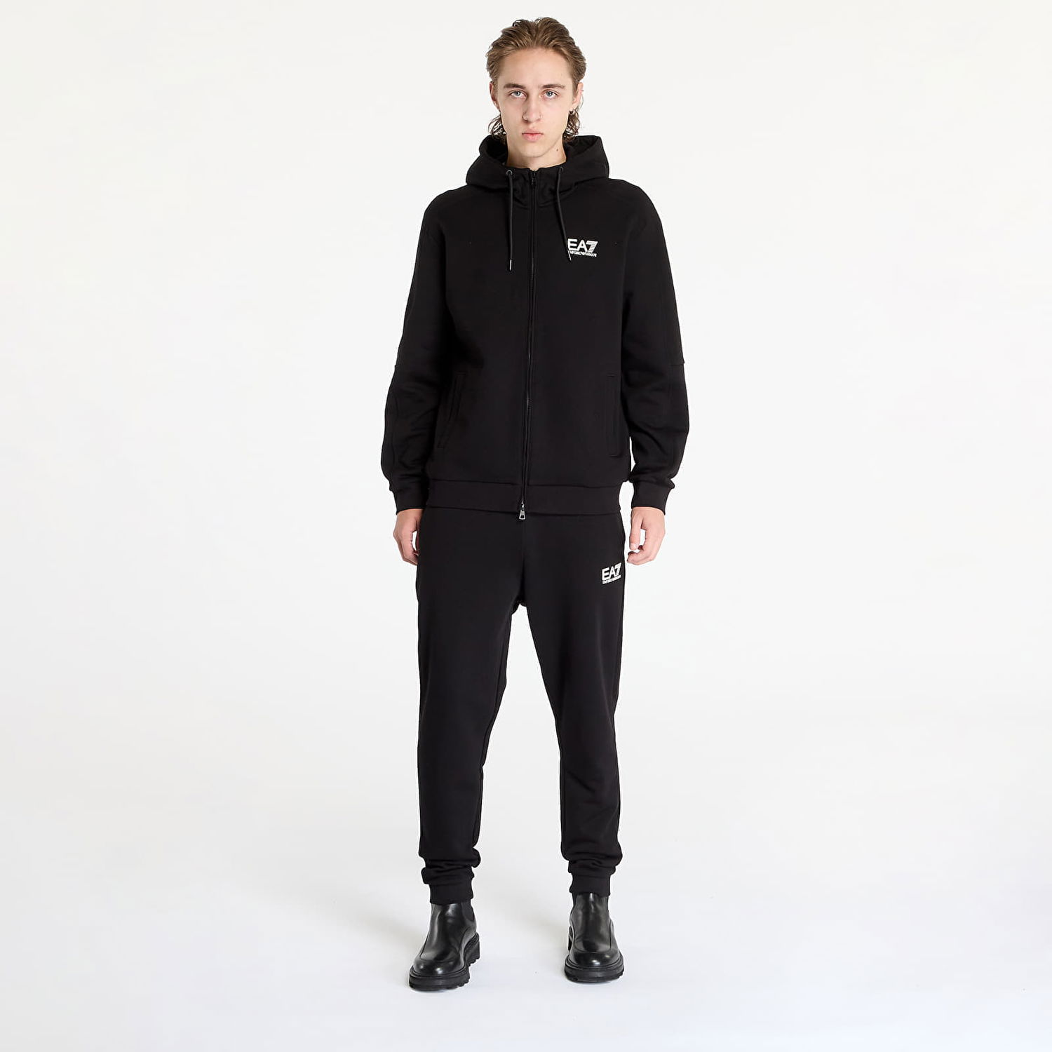 Суитчър Emporio Armani Sweatshirt EA7 Tracksuit Black M Черно | 6DPV66PJVTZ1200, 0