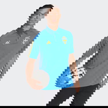 Поло тениска adidas Performance Sweden Tiro 23 Синьо | HD8984, 2