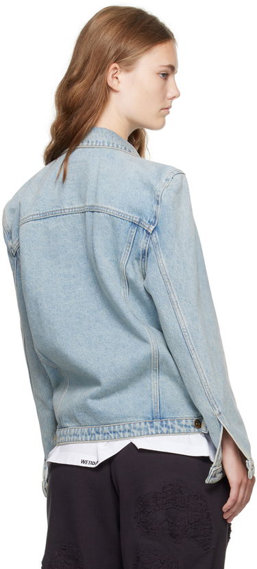 Яке We11done Washed Denim Jacket Синьо | WD-DJ2-24-348-W-SK, 2