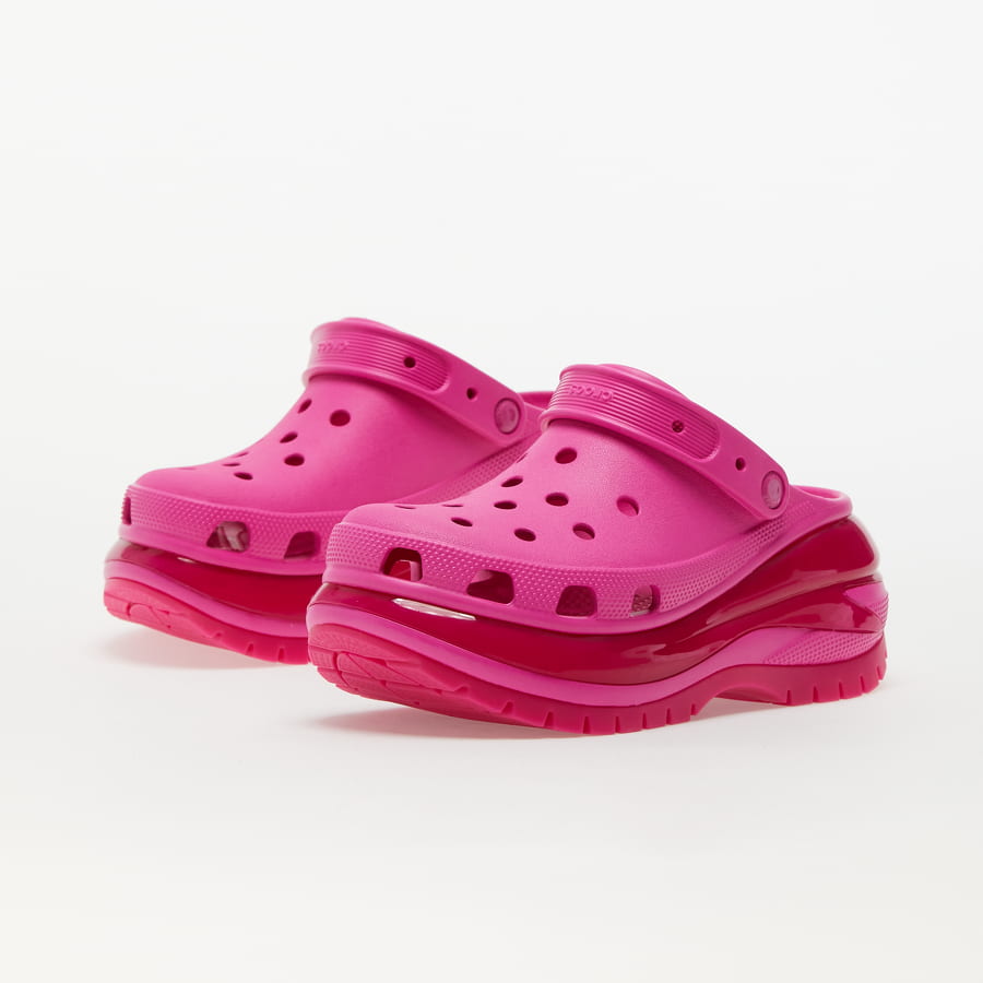Кецове и обувки Crocs Classic Mega Crush Clog Розово | 207988-6UB, 1