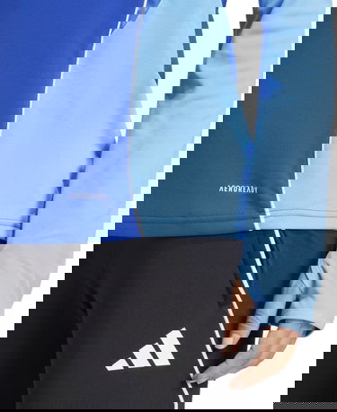 Пуловер adidas Originals Adidas TIRO25C Training Quarter-Zip Top Синьо | ji6577, 4