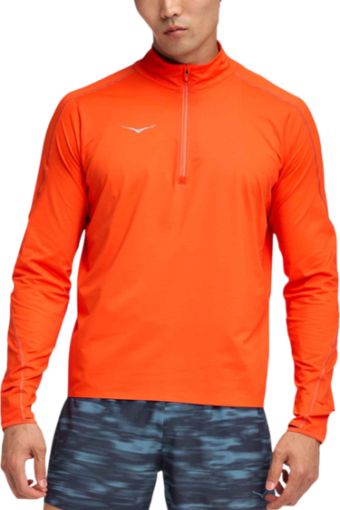 Суитчър Hoka One One Hoka GlideTech Quarter Zip Top Оранжево
 | 1164156-lva, 0