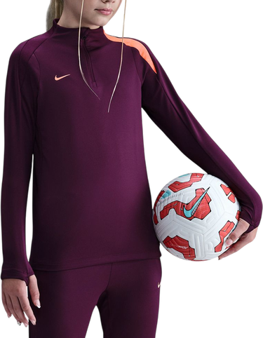 Суитчър Nike Strike Drill Long-Sleeve 1/4-Zip Top Бургунди | fn8413-610, 0