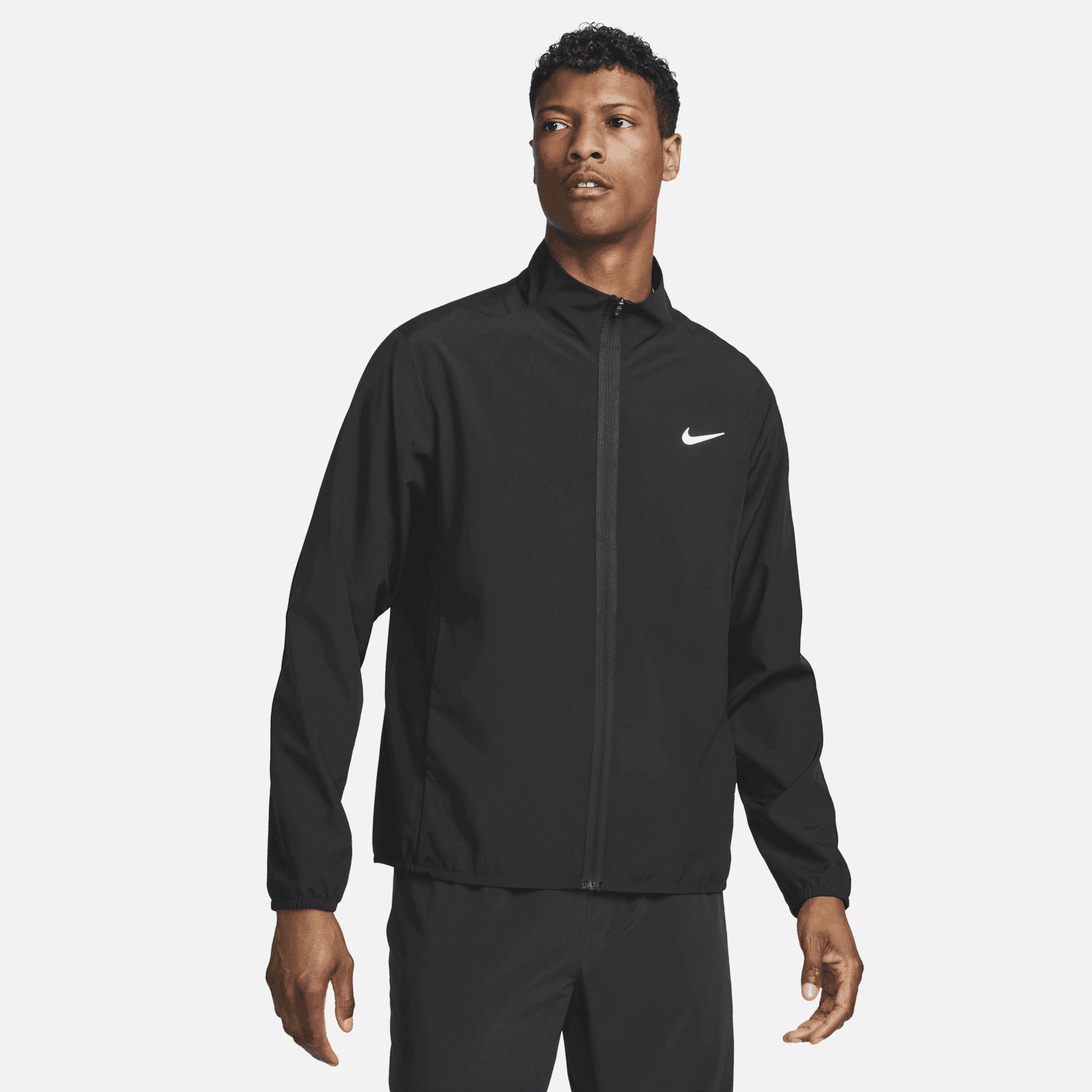Яке Nike Pánská všestranná bunda Form Dri-FIT - Černá Сиво | FB7499-010, 0