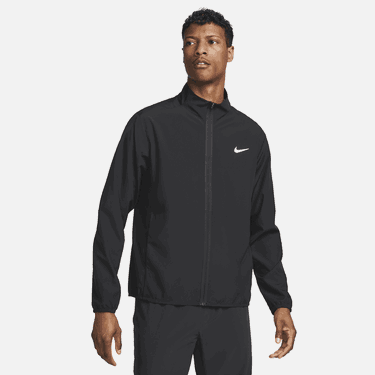 Яке Nike Pánská všestranná bunda Form Dri-FIT - Černá Сиво | FB7499-010, 0