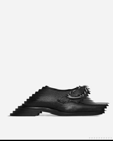 Кецове и обувки Martine Rose Square Toe Buckle Loafers Черно | 1055LP07001, 2
