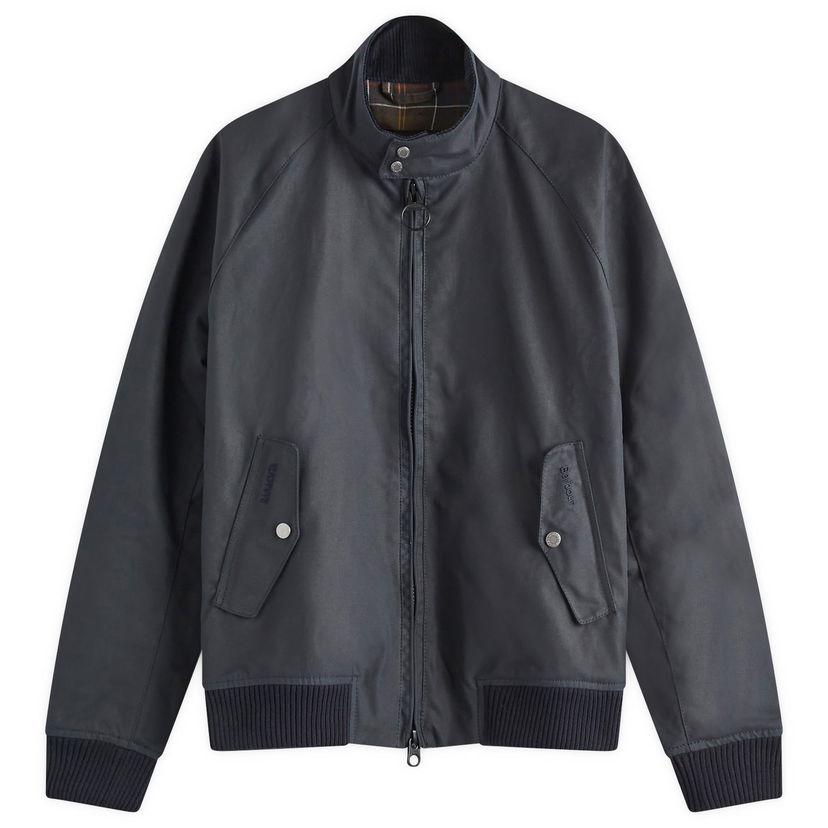 Яке бомбър Barbour Wax Jacket Navy Тъмно синьо | MWX2237NH51