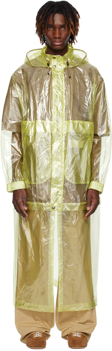 Дъждобран Dries Van Noten Dries Van Noten Sheer Taffeta Coat Жълто | 251-020552-1258, 0