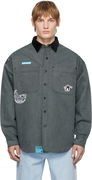 AAPE by A Bathing Ape Reversible Logo Button Down Shirt
