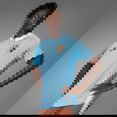 Фланелка adidas Performance Belgium 2024 Authentic Тюркоазено | IQ0776, 3