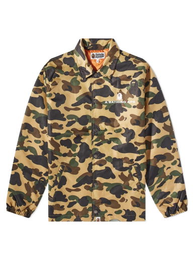 A Bathing Ape 1st Camo Nylon Twill Coach Jacket