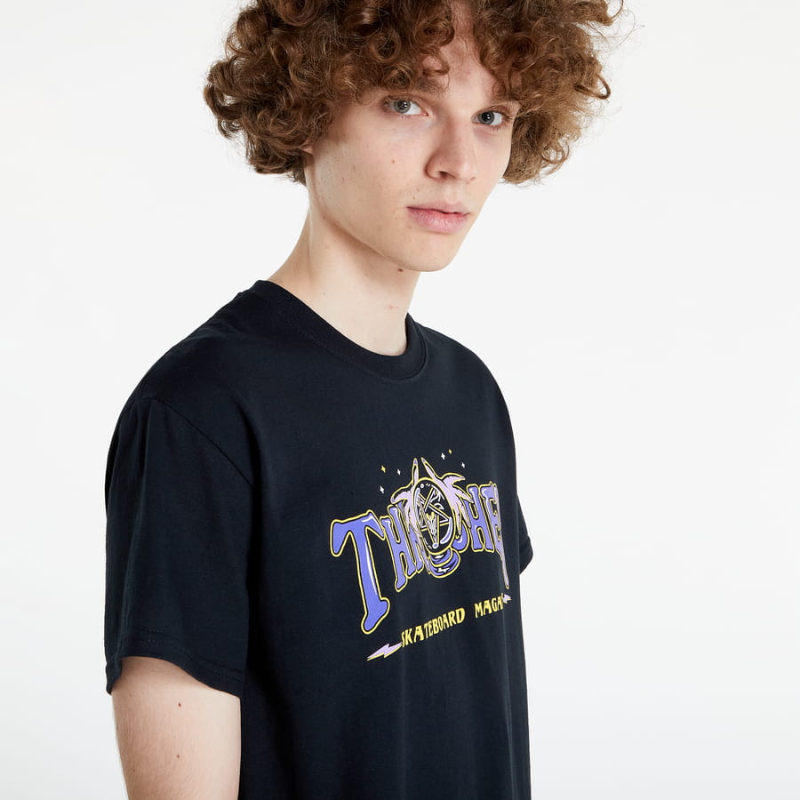 Тениска Thrasher Fortune Logo T-shirt Черно | 145075, 1