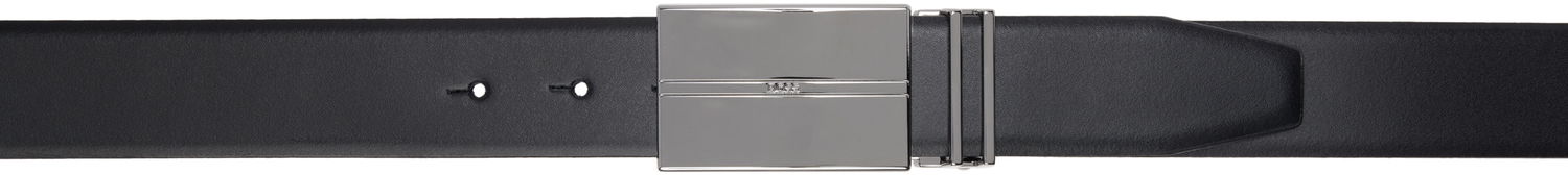 Колани BOSS BOSS Interchangeable Buckle Leather Reversible Belt Черно | 50537099, 0