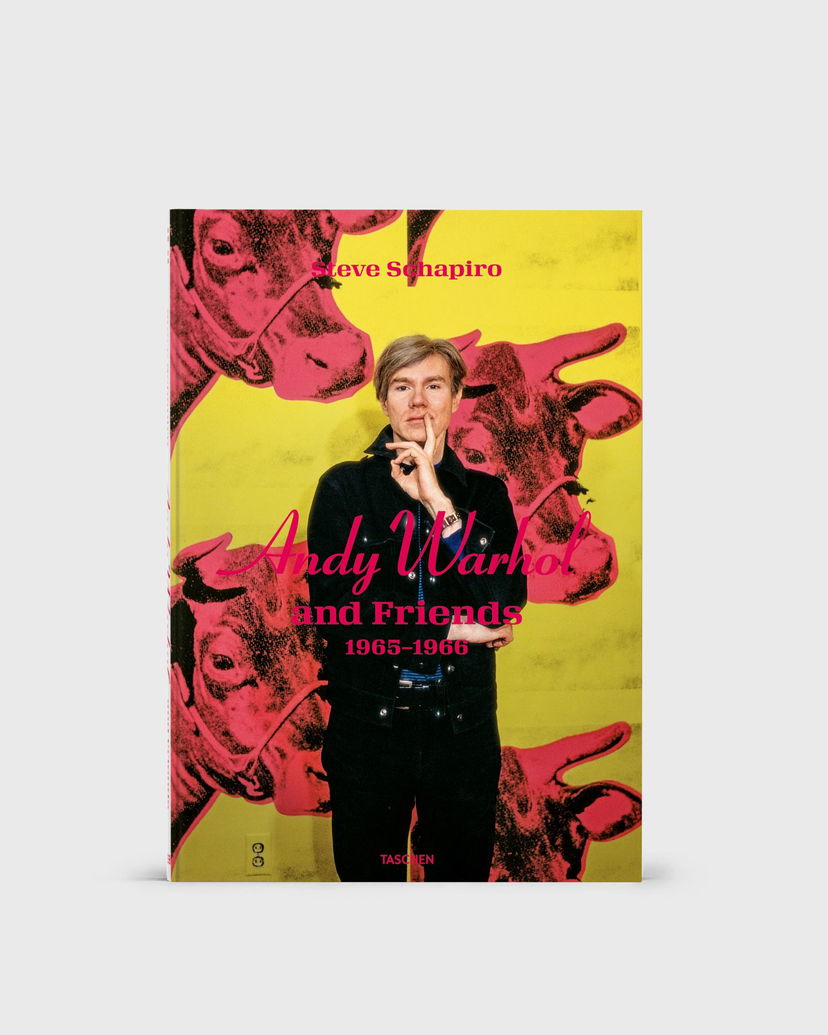 Книга и списание TASCHEN Steve Schapiro. Andy Warhol and Friends Book Жълто | 978-3-8365-9917-7
