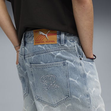 Дънки Puma A$AP ROCKY x Laser Monogram Denim Pants Синьо | 633428_01, 1