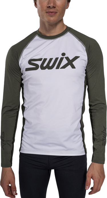 Тениска SWIX RaceX Dry Long Sleeve T-Shirt Бяло | 10097-23-20001, 0
