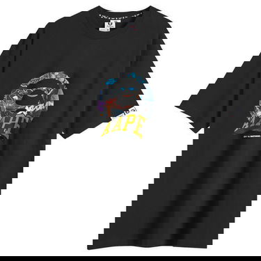 Тениска AAPE by A Bathing Ape AAPE Skate Stamp Tee Черно | AAPTEM1551XXNBKX, 0