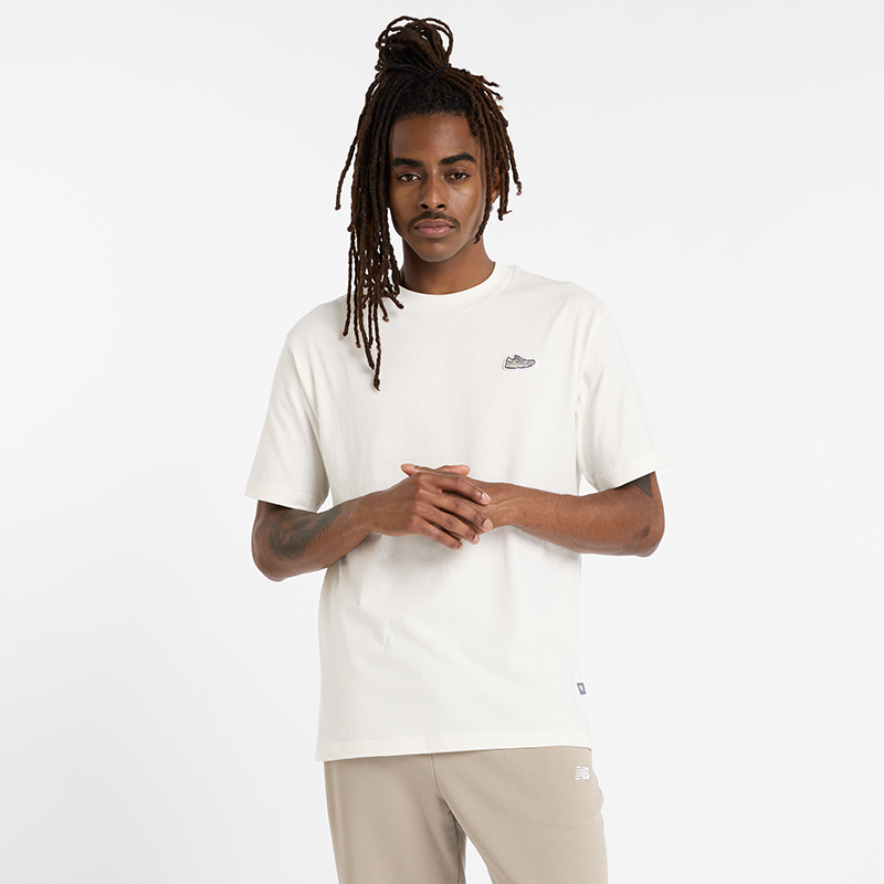 Тениска New Balance NB Essentials Embroidered Tee Бяло | NBMT51966SST, 0