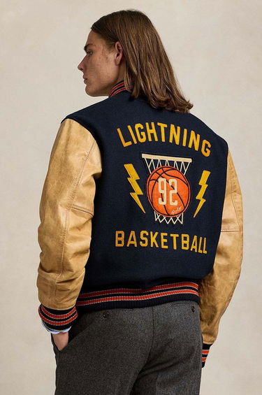Яке бомбър Polo by Ralph Lauren Varsity Jacket Синьо | 710949941, 1