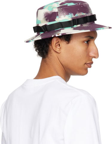 Шапка BAPE A Bathing Ape Map Camo Military Bucket Hat Многоцветен | 001HTL301003M, 2