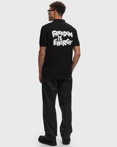 Поло тениска Comme des Garçons Back Print Polo Shirt Черно | FN-T105-1, 1