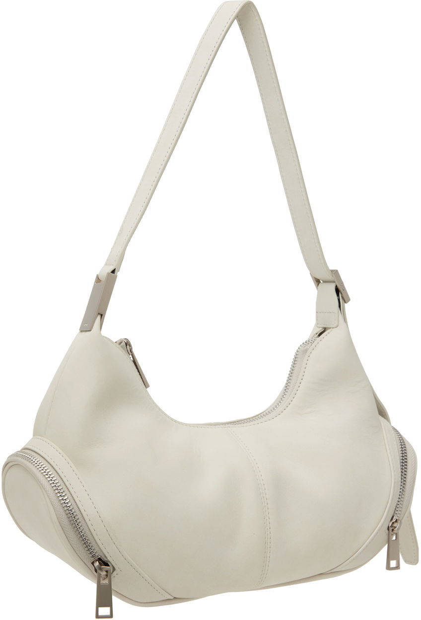 Чанта през рамо OSOI Leather Shoulder Bag Бежово | 24FWB03013125, 1