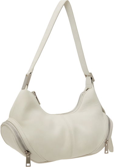 Чанта през рамо OSOI Leather Shoulder Bag Бежово | 24FWB03013125, 1