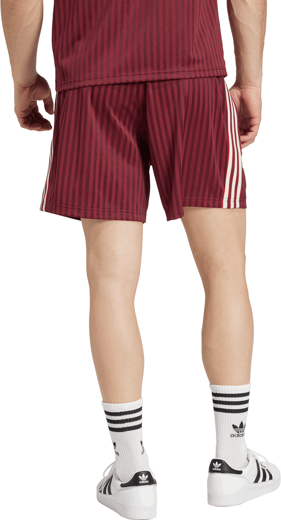 Къси панталони adidas Performance FC Bayern Terrace Icons Shorts Бургунди | JF0598, 1