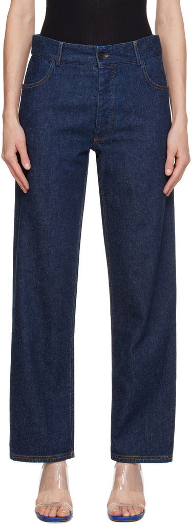 Дънки Baserange Baserange Indre Straight Leg Jeans Синьо | TRIN-CO-SP24, 0