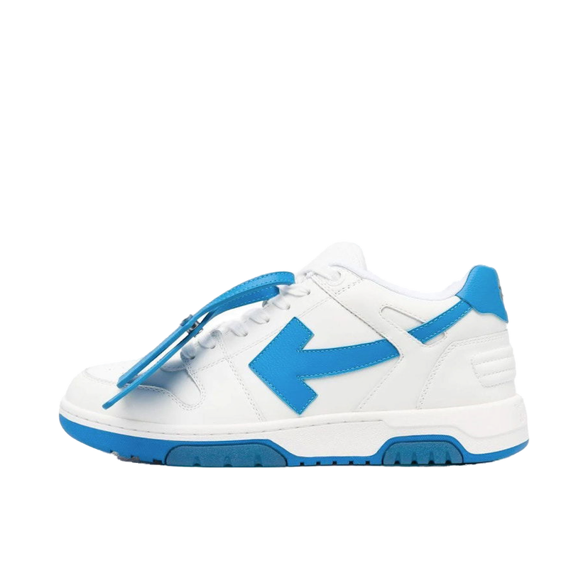 Кецове и обувки Off-White Out Of Office OOO Low White Blue (FW22) Синьо | OMIA189F22LEA0010145