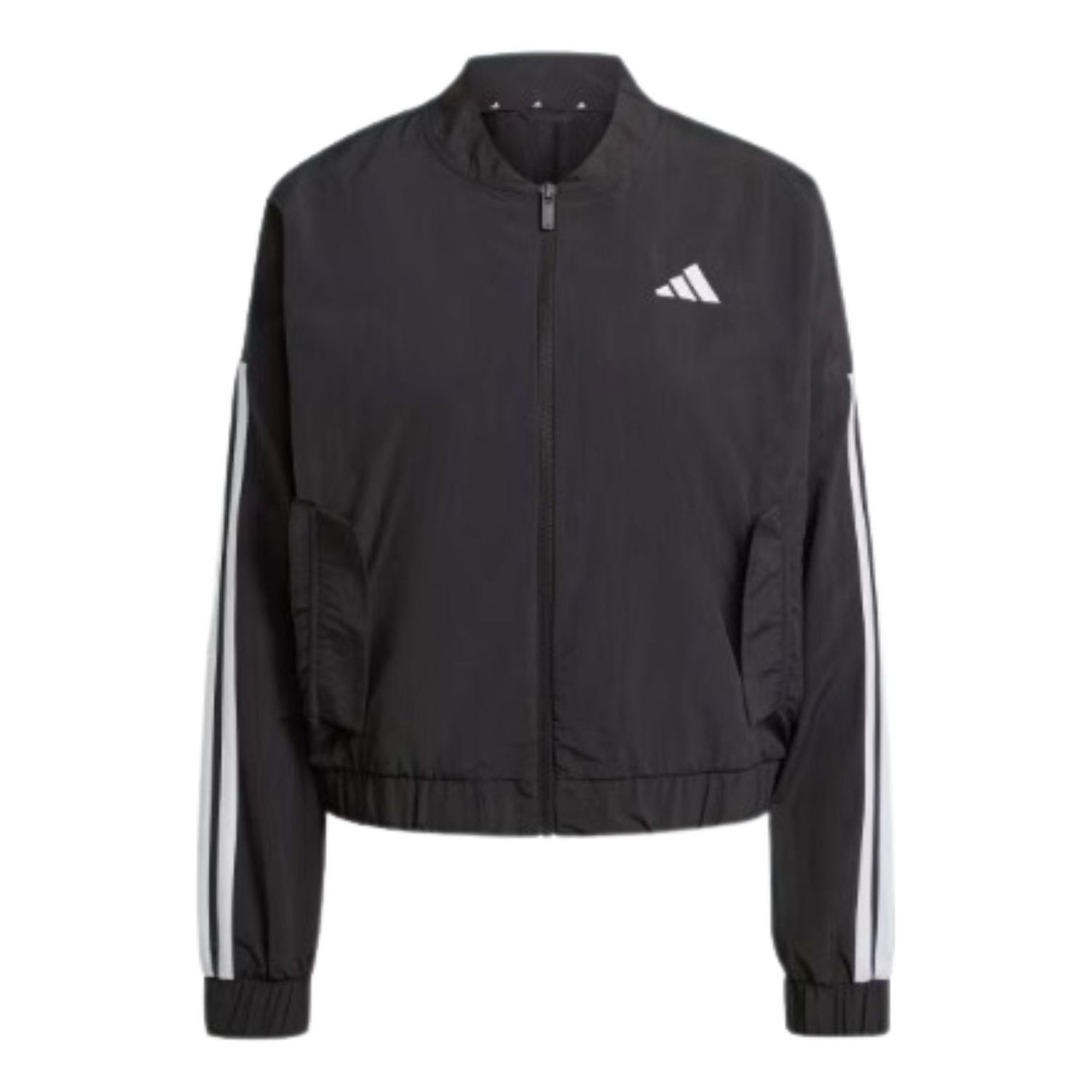 Яке бомбър adidas Originals Essentials 3-Stripes Lifestyle Bomber Jacket Черно | JD5317, 0