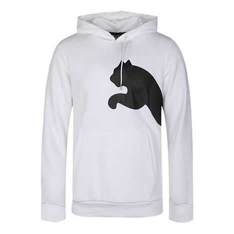 Суитчър Puma PUMA Knit Casual Hoodie Бяло | 580566-02