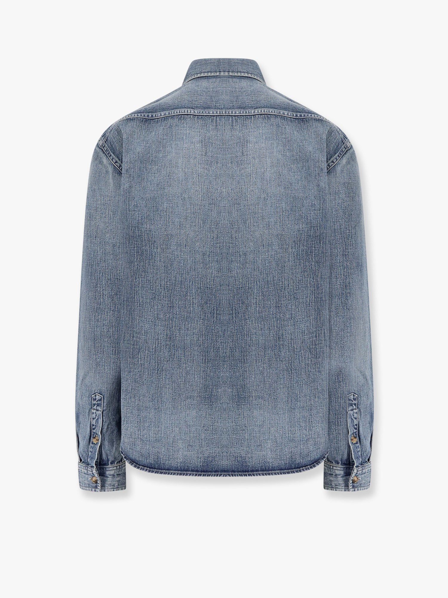 Риза Saint Laurent Saint Laurent Denim Shirt Синьо | 823437Y14MJ4248, 1