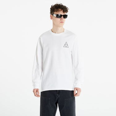 Тениска HUF Essentials Triple Triangle T-Shirt Бяло | TS01750 WHITE, 2